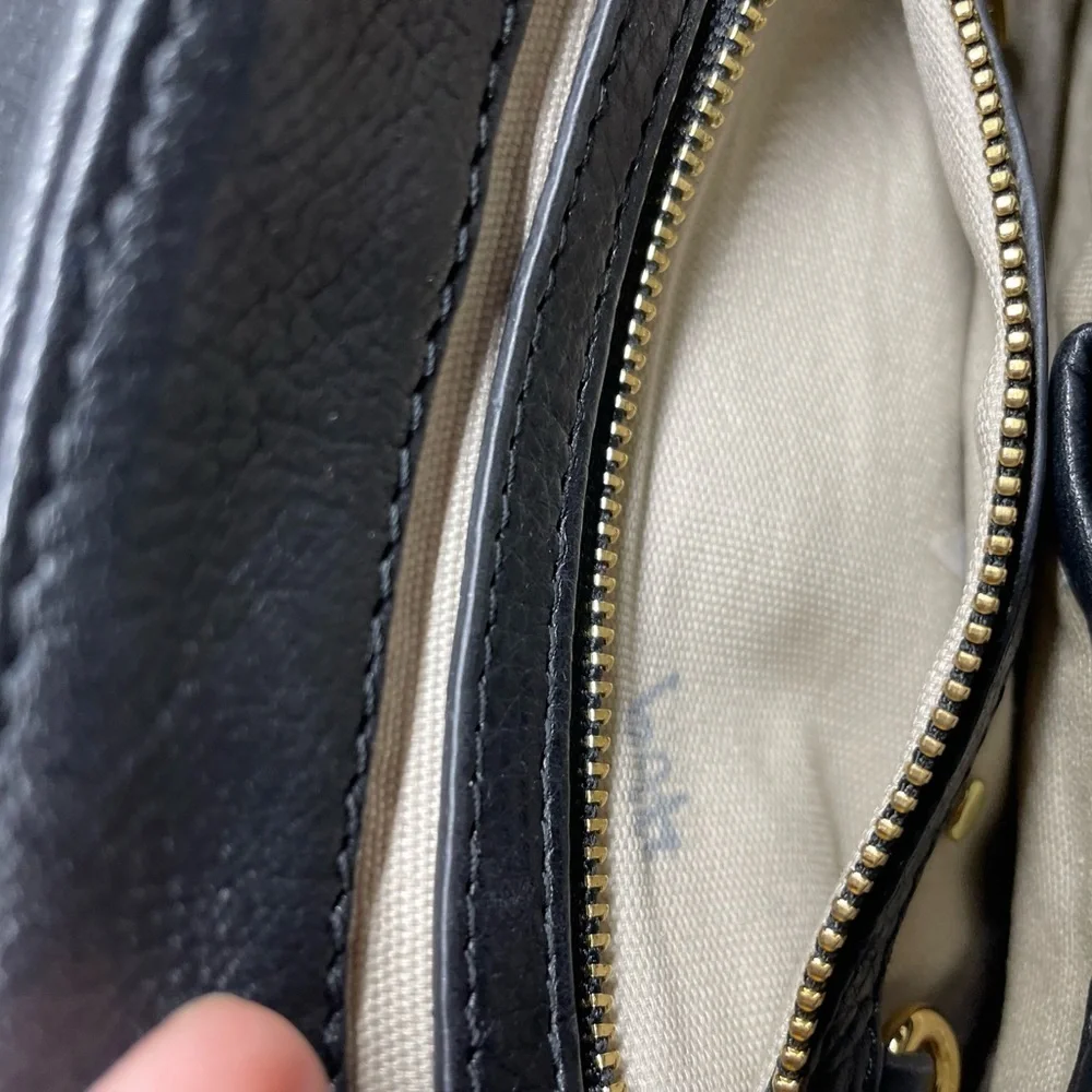 Tory Burch Black Leather Crossbody Bag